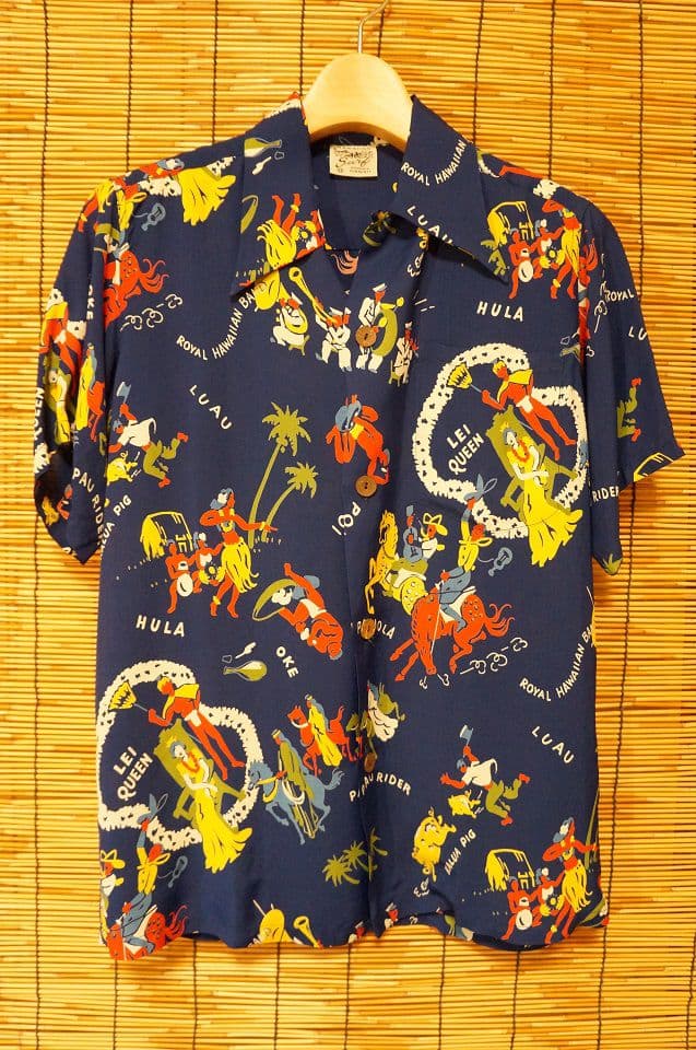 SUN SURF　アロハシャツ　\