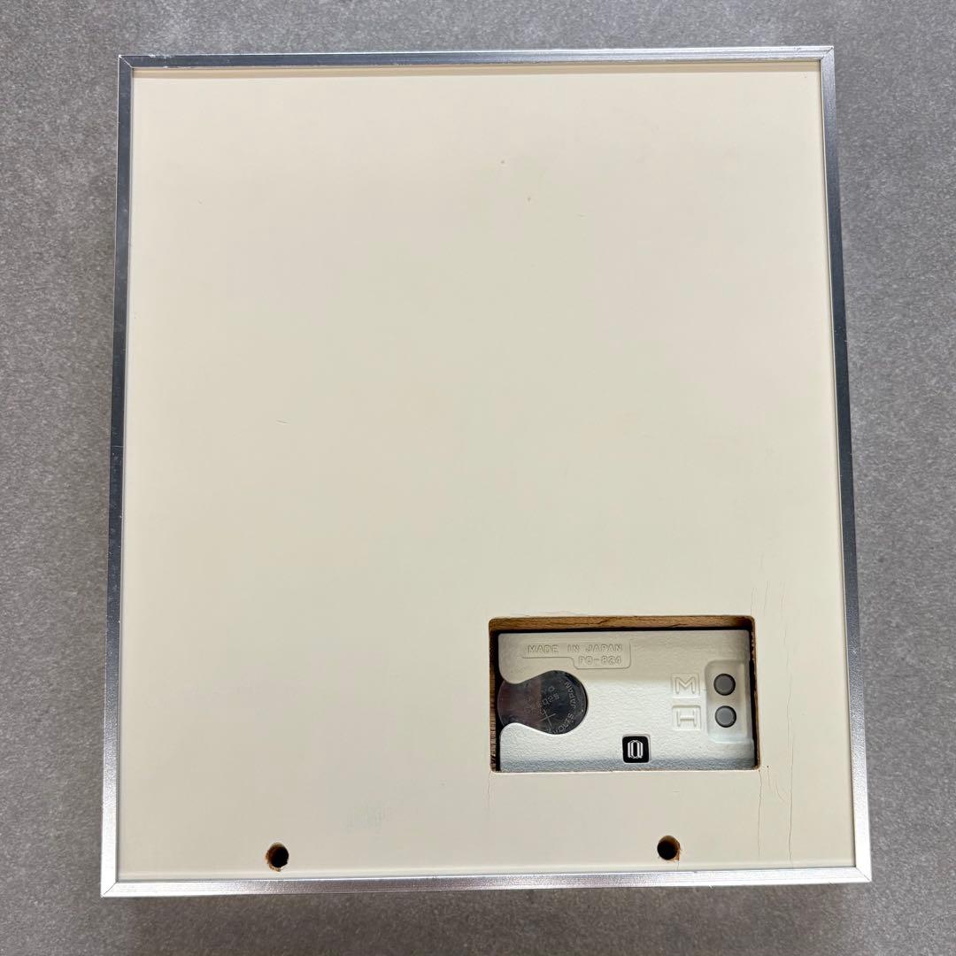 懸賞当選品　パネル時計　牧村じゅん　なかよし