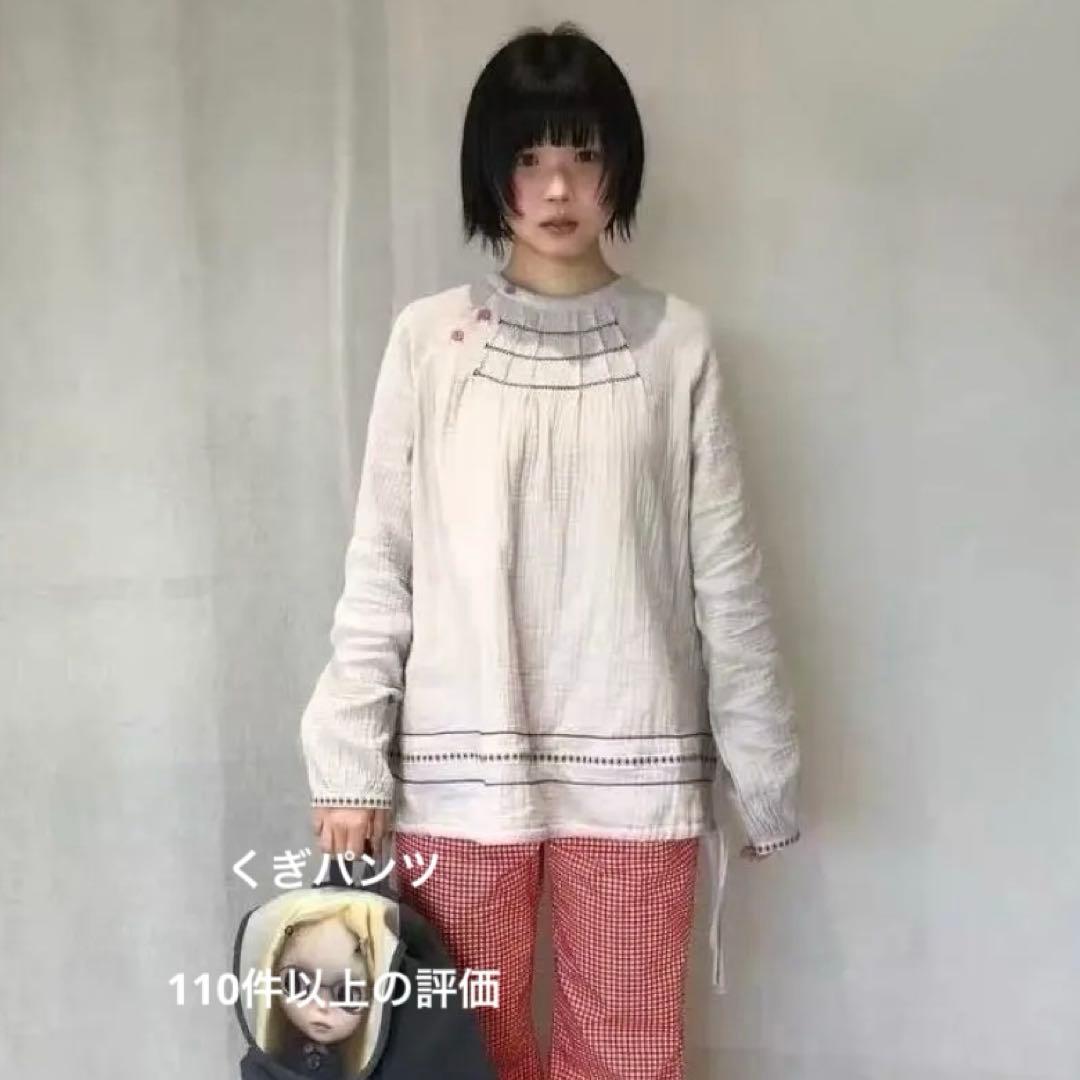 COYSEIO X BLYTHE ZIGZAG PINTUCK ブラウス