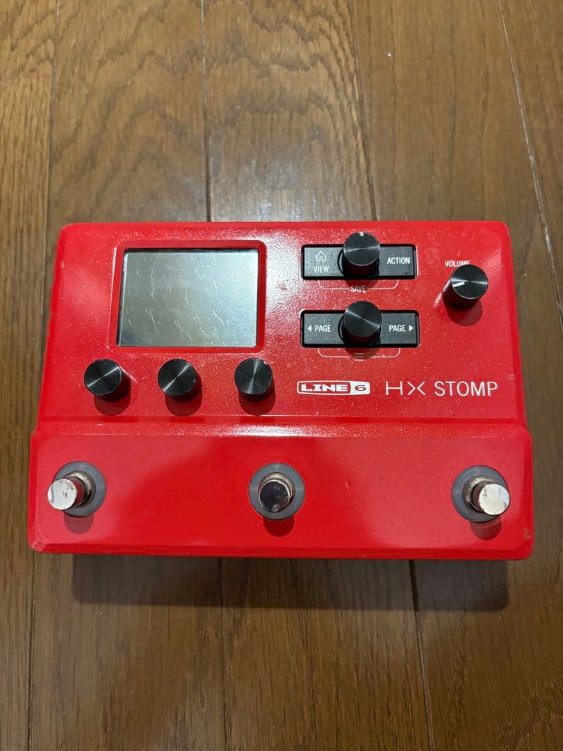 LINE 6 HX Stomp ギターエフェクター レッド HX Stomp - Line 6 Japan