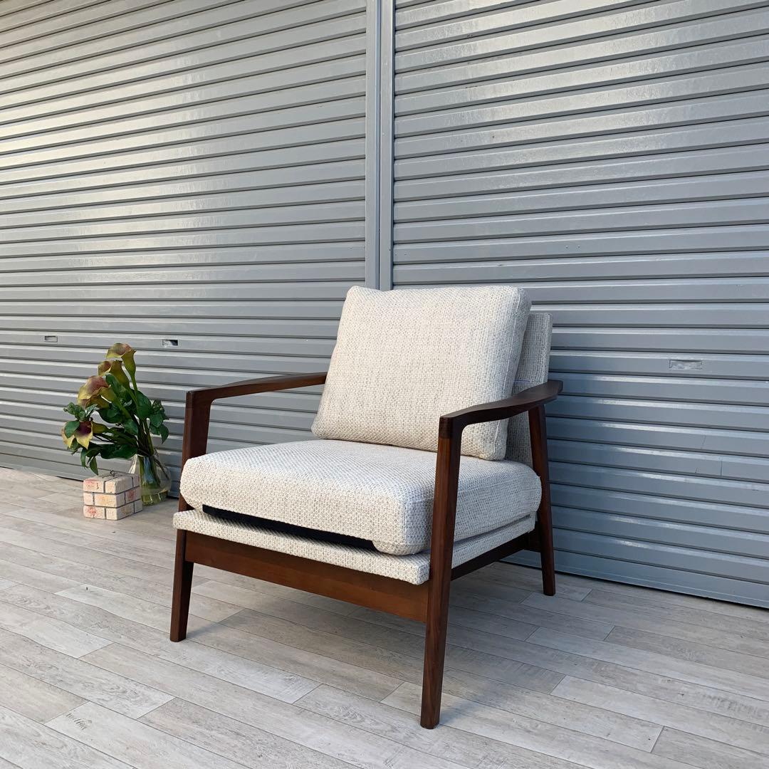 シギヤマ家具　チェア　アームチェア　北欧風　1人掛けソファ