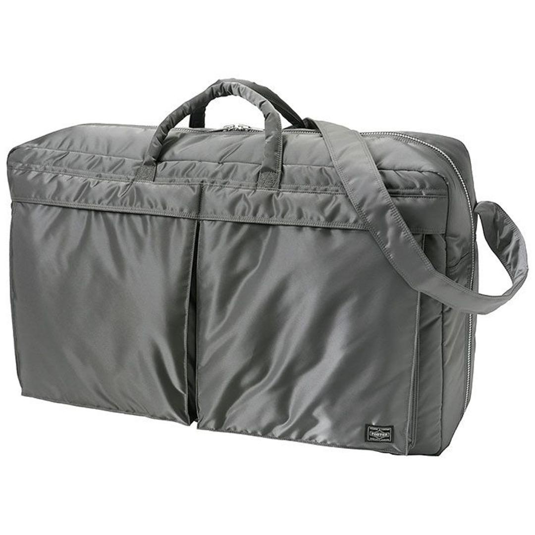 PORTER TANKER 2WAY BOSTON BAG シルバーグレー