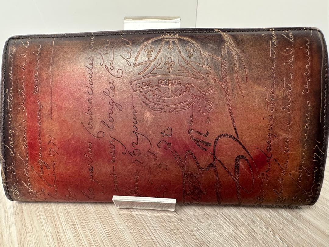 希少品 Berluti ベルルッティ カリグラフィ ロングウォレット 長財布