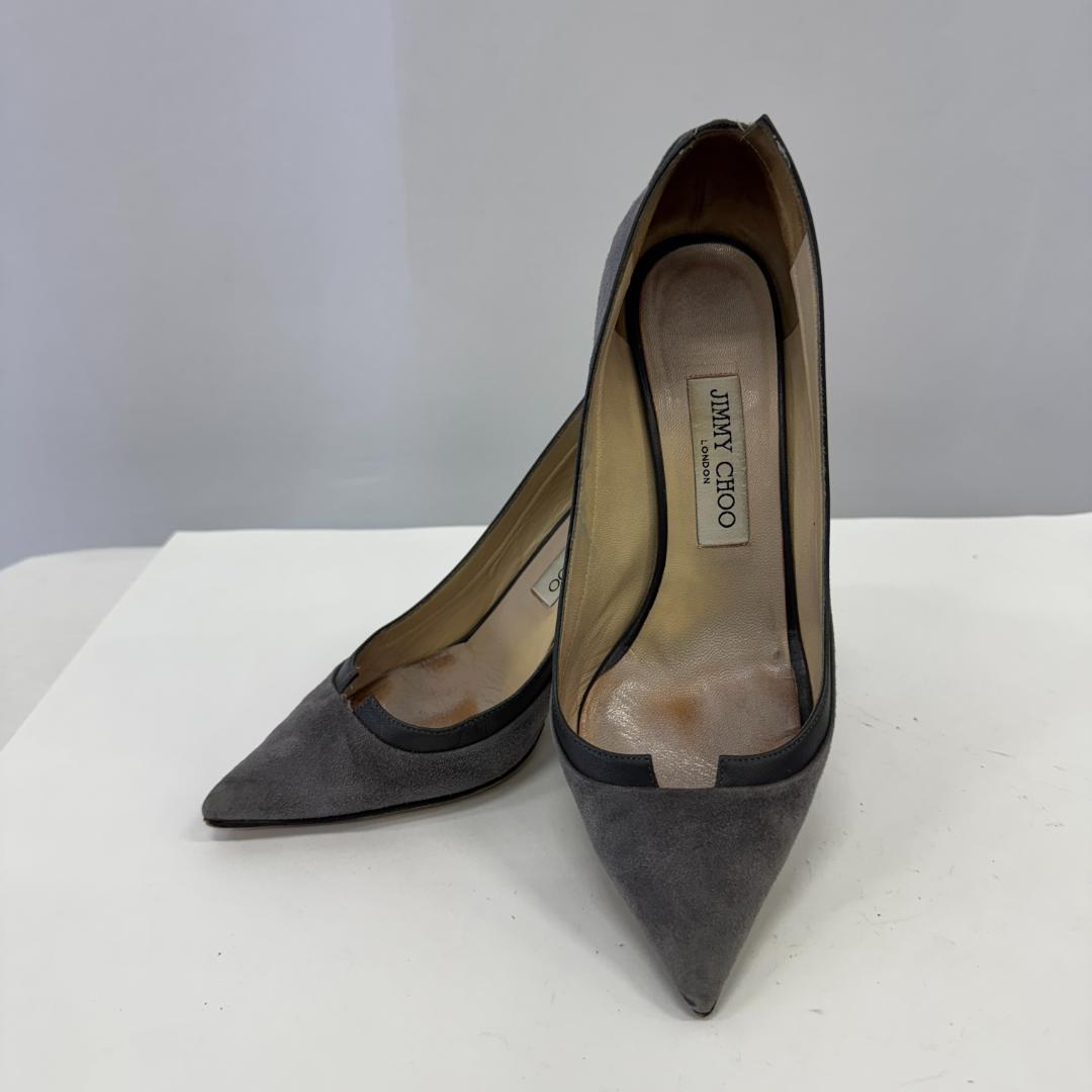 ジャンク品】JIMMY CHOOジミーチュウ スエードパンプス 24.5cm - メルカリ