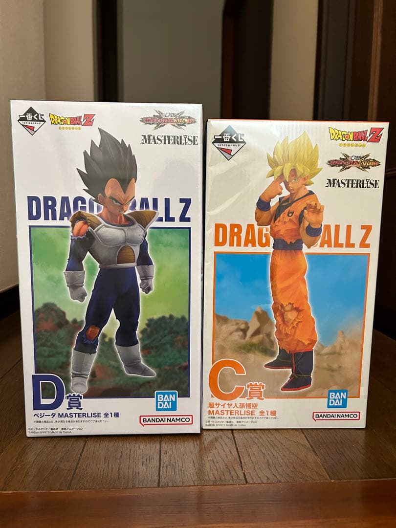 ドラゴンボール 1番くじベジータ VSオムニバスCROSS D賞 悟空C賞セット