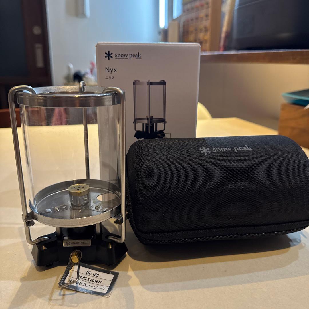  peak スノーピーク GL-160 ニクス 美品