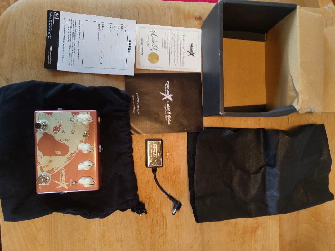 藤岡幹大 CAESAR X オーバードライブ ディストーション ブースター