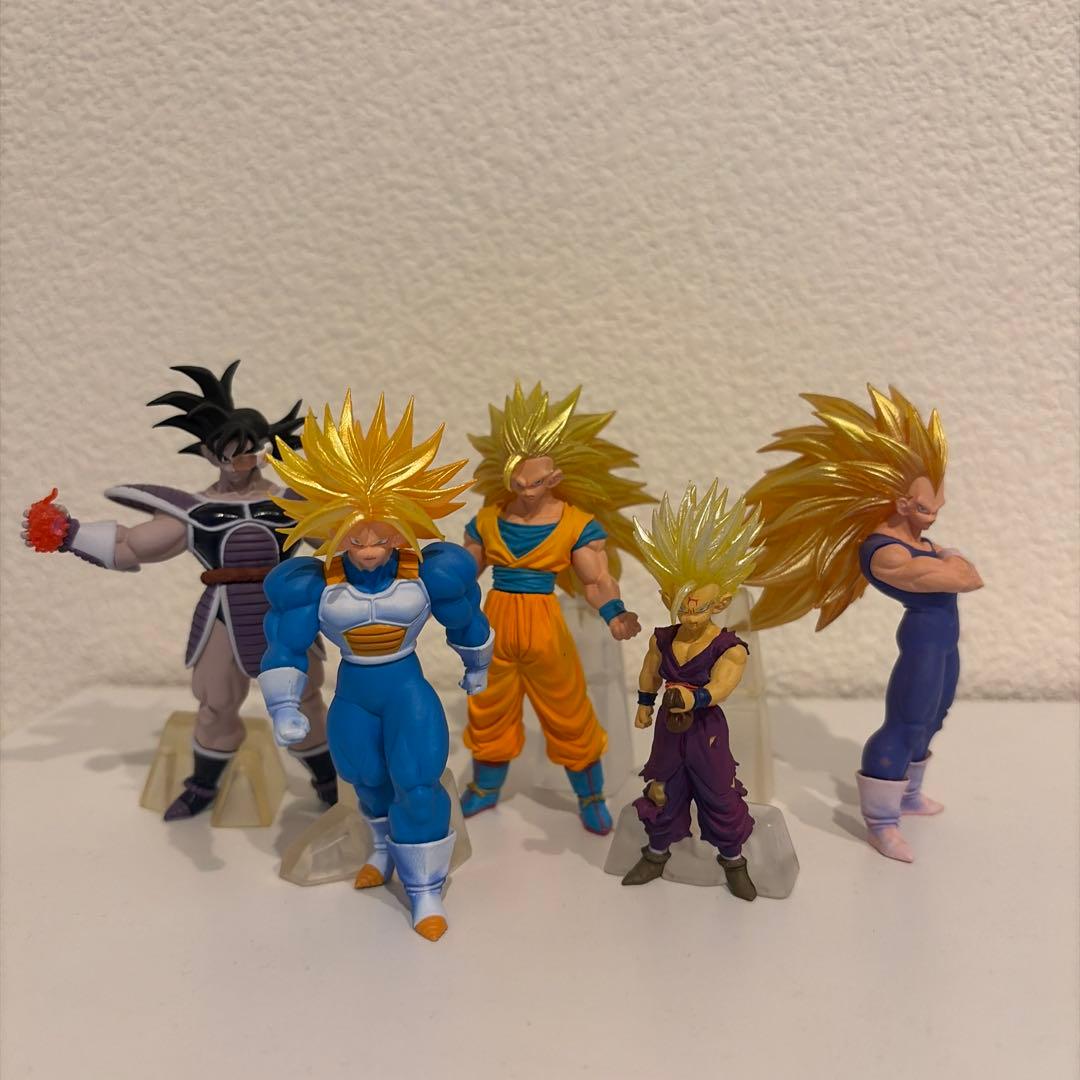 ドラゴンボールHG サイヤ人伝説/DG/DB改 全5種セット - メルカリ