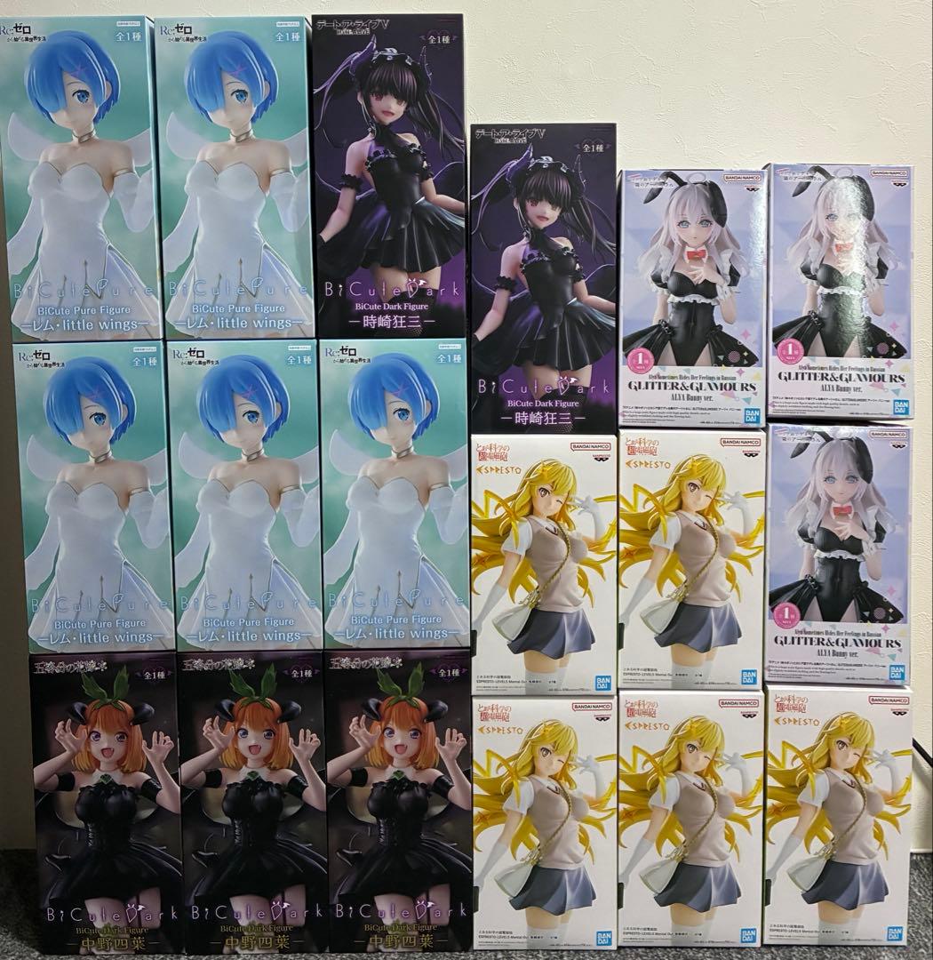 最新プライズフィギュア 美少女系 まとめ売り 18点