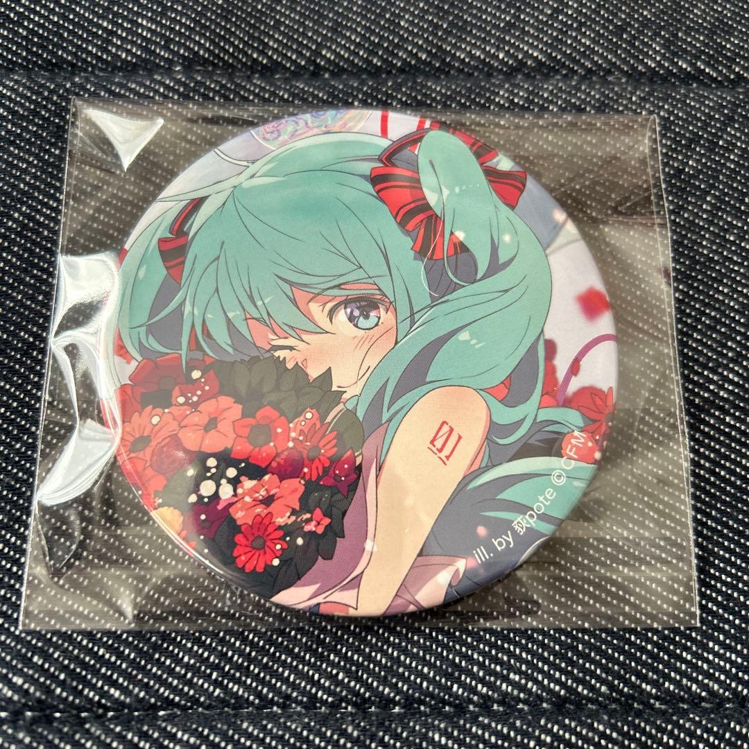 初音ミク 11周年 缶バッジ 荻pote