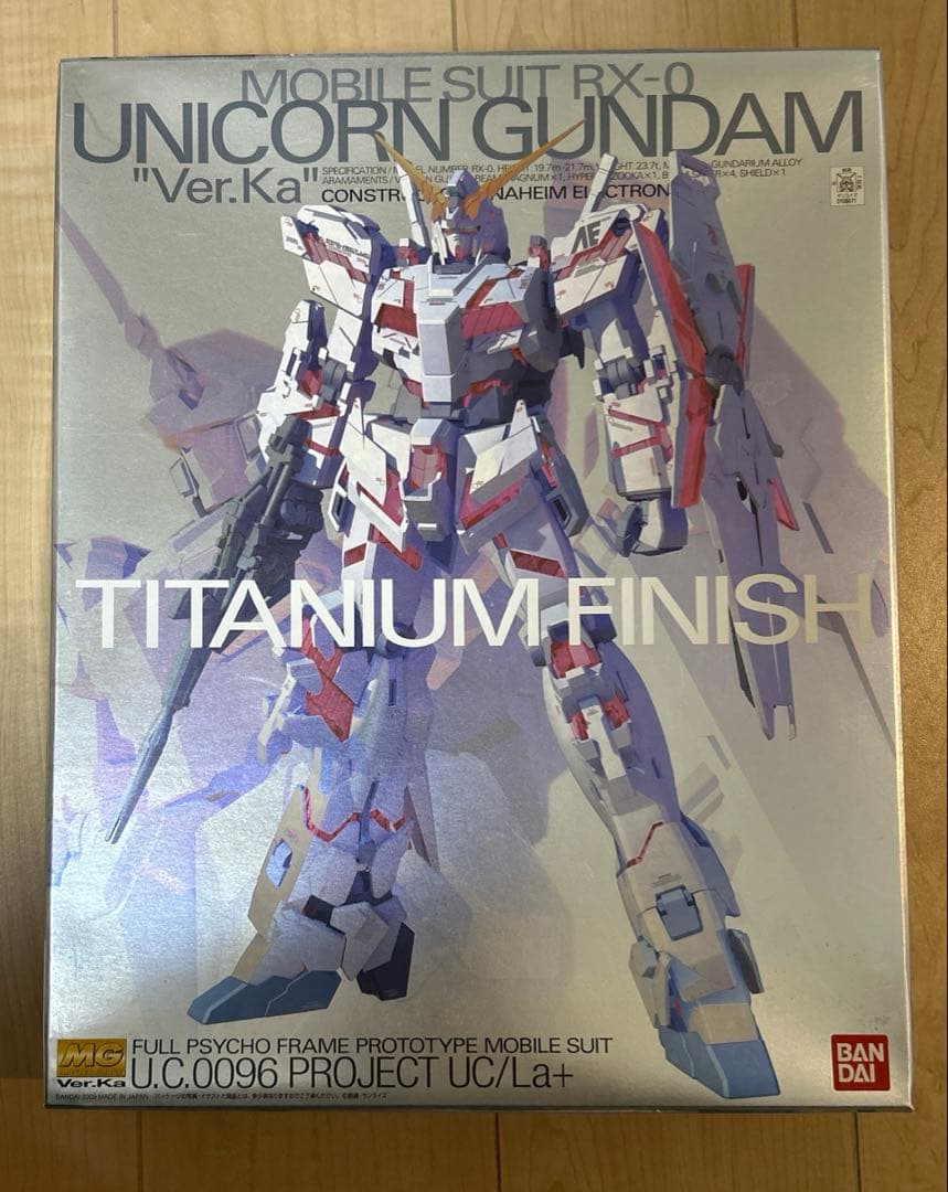 MG ユニコーンガンダムVer.Ka チタニウムフィニッシュ