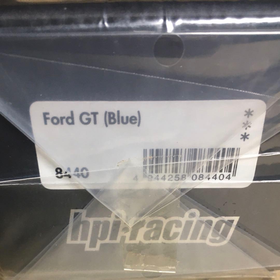 ミニカー hpi racing Ford GT (Blue) 8440