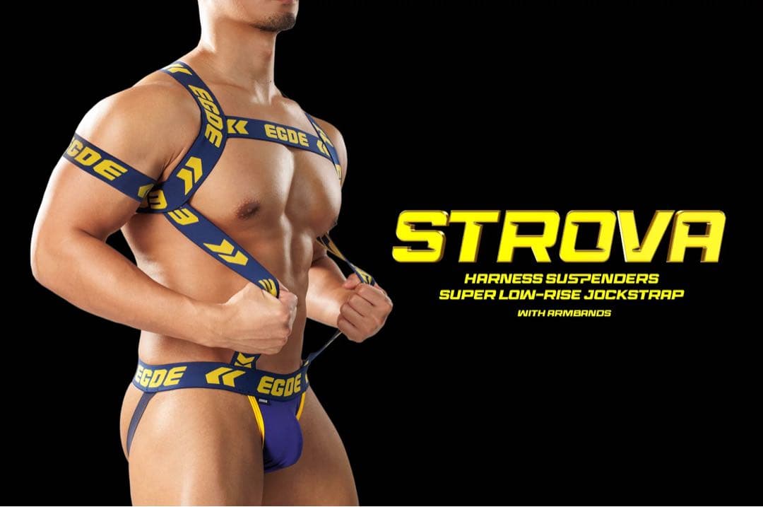 EGDE エッジ STROVA ジョックストラップ ハーネス 片割れ サイズSM