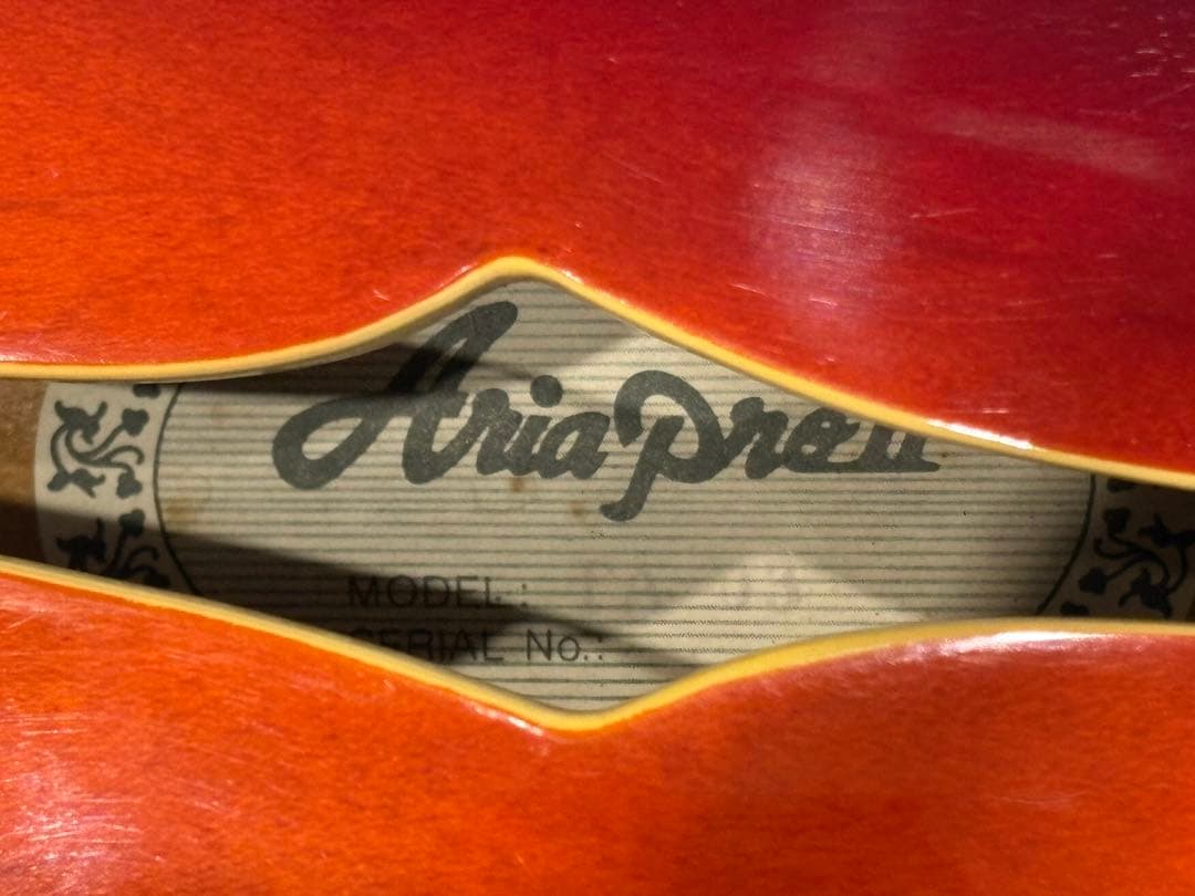 Aria Pro II TA-03 セミアコ ジャパンヴィンテージ