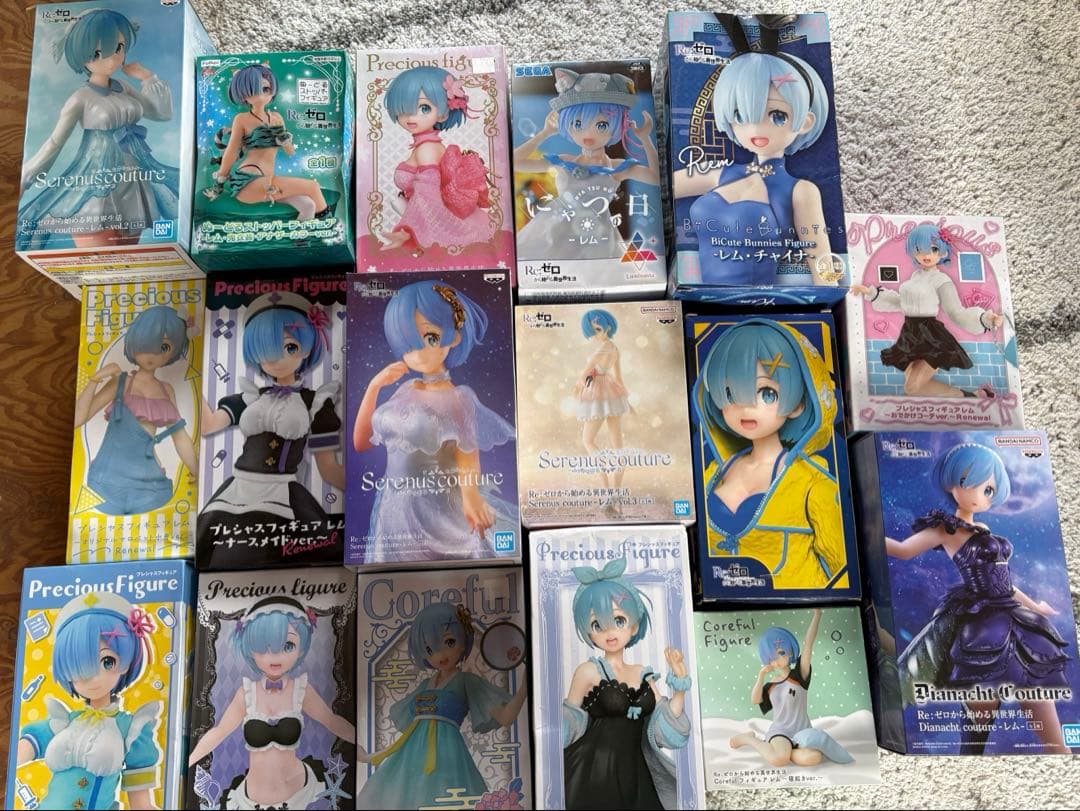 リゼロ レム フィギュア17点セット
