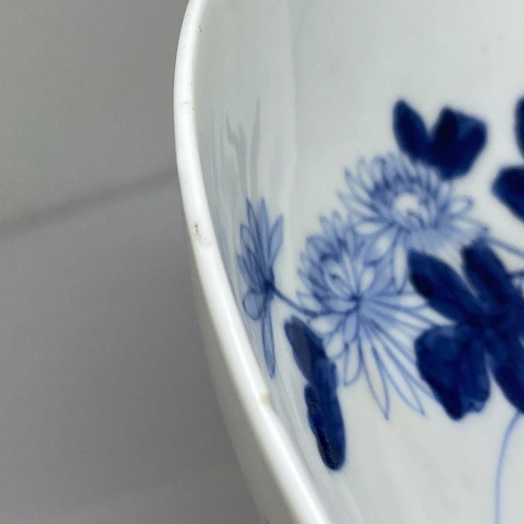 江戸後期 鍋島焼 櫛目高台 中皿 直径15.8㎝タトチ 東さ7-0330