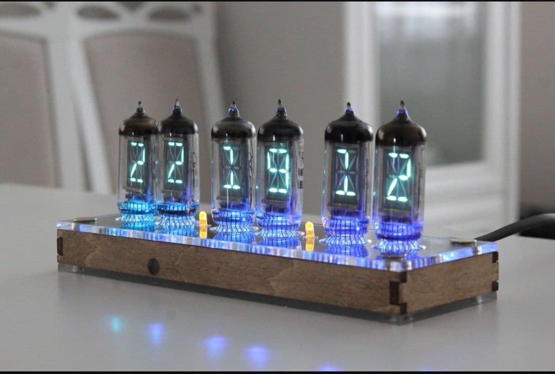 入手困難ニキシー管 【入手困難】ニキシー管 ネオン管 時計 VFD IV-17 6個