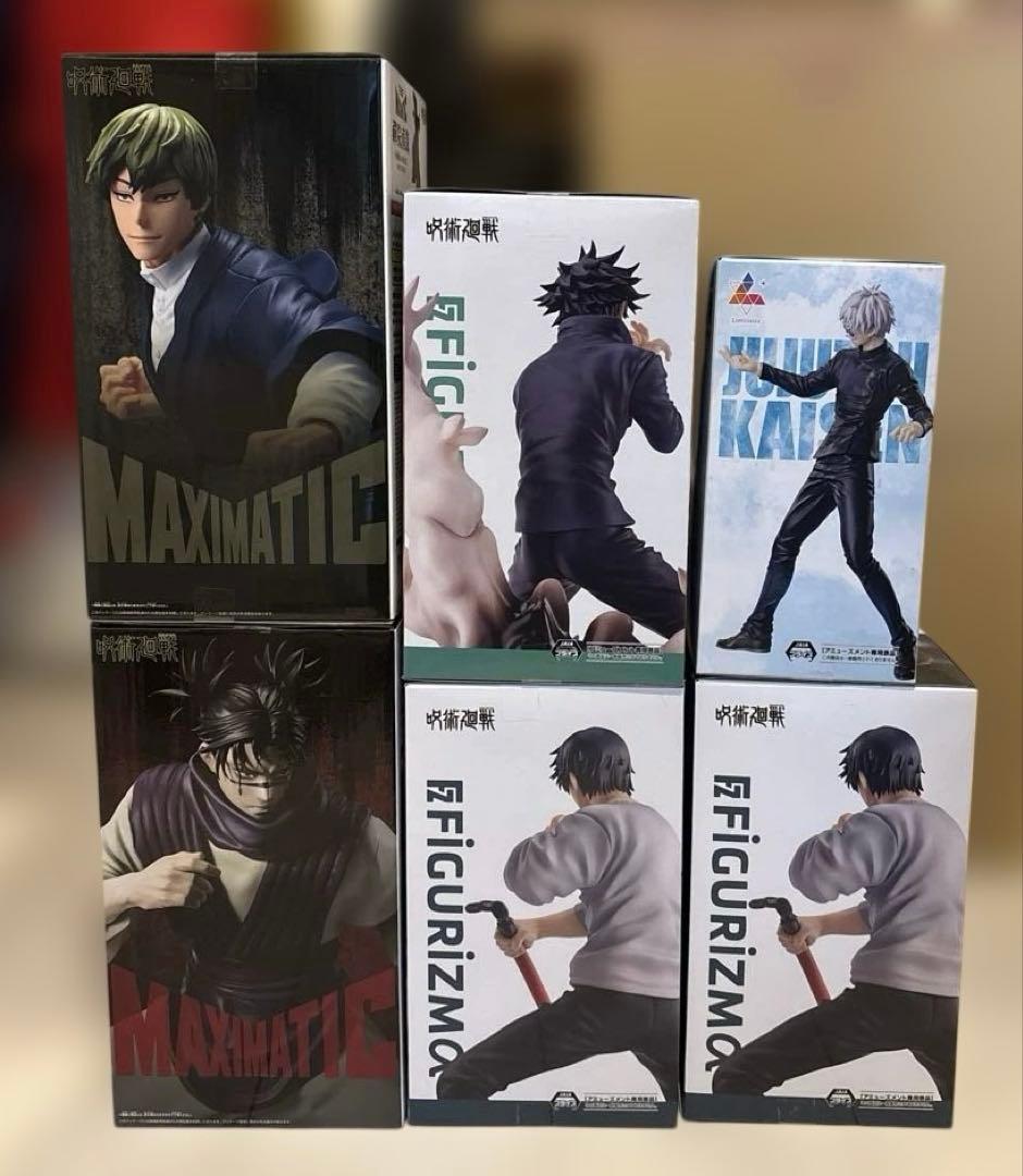 未開封 呪術廻戦 プライズフィギュア まとめ売り 6点セット - メルカリ