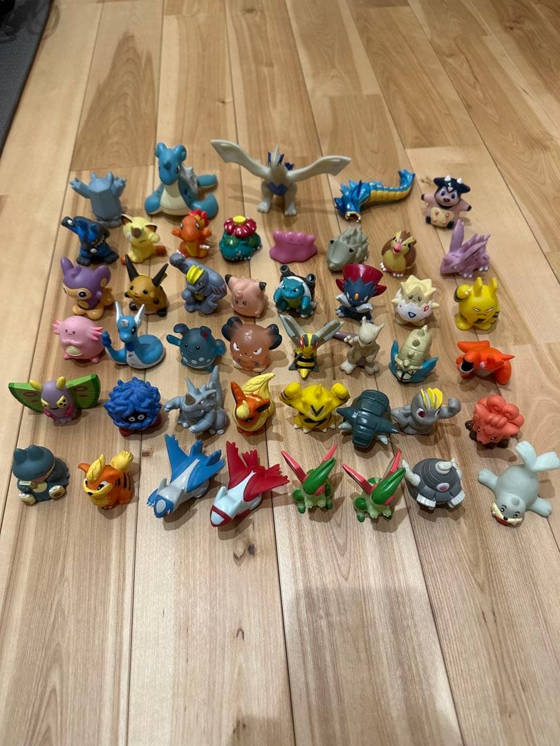 ポケモン コレクションフィギュア 指人形など　絶版　45体セット