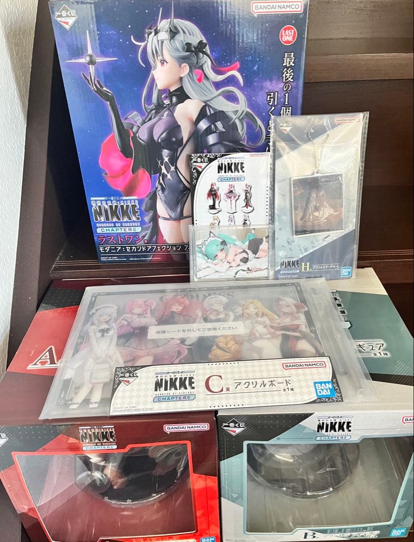 一番くじ　NIKKE ニケ　A賞　B賞　C賞　ラストワン　フィギュア　おまけ2点 一番くじ 勝利の女神：NIKKE」第2弾の全賞品ラインナップ公開！ラスト