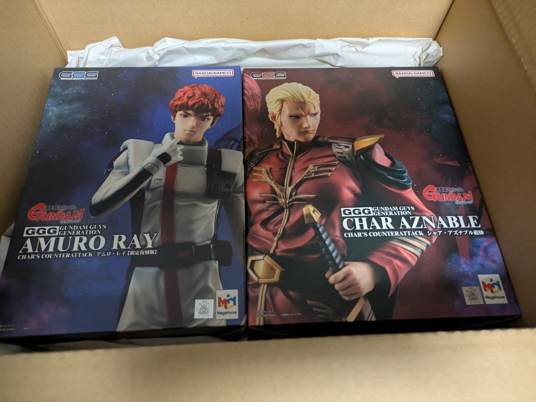 GGG アムロ・レイ & シャア・アズナブル 2体セット