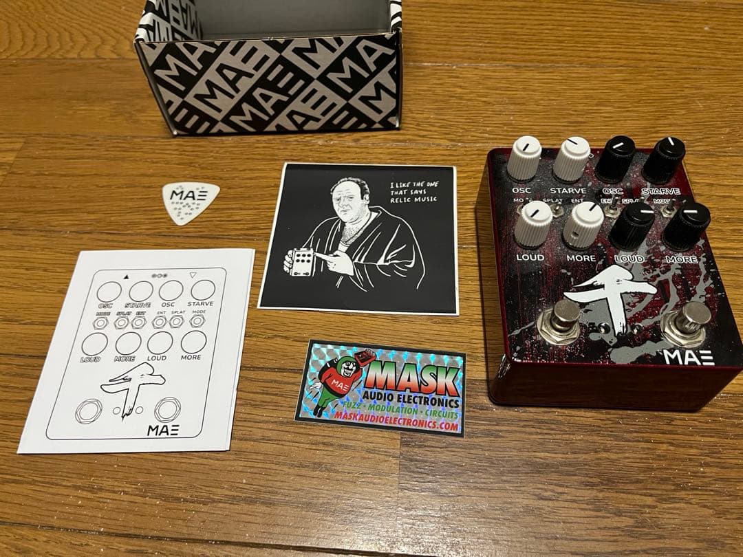 Mask Audio Electronics SEN ファズ Devi Ever