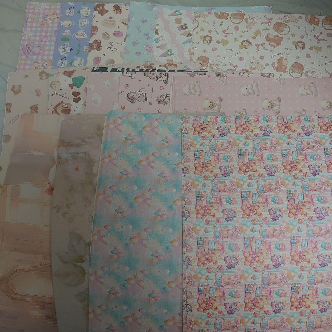 デザインペーパーA4まとめ売り（80サイズ約1600枚） ② - メルカリ