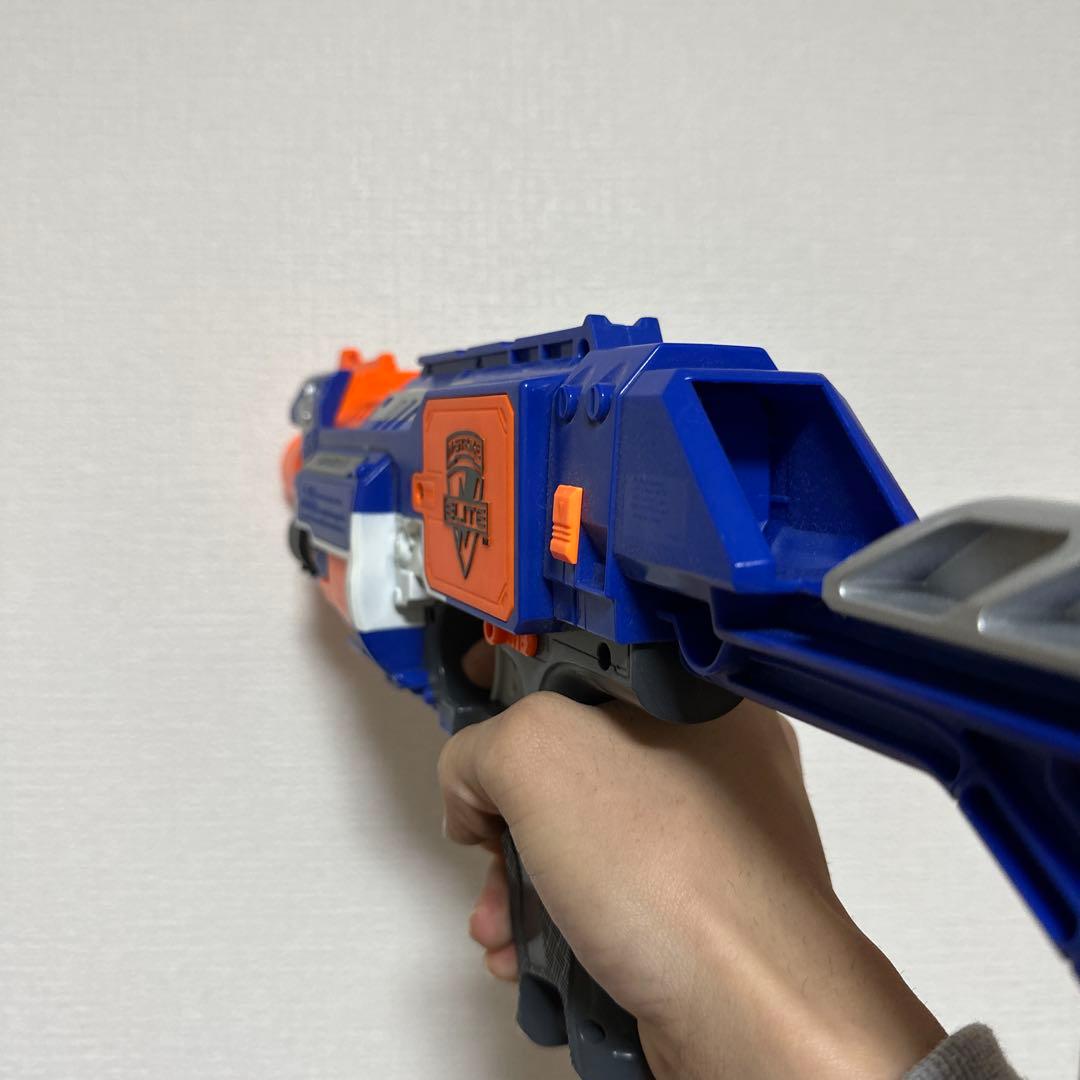 Nerf Elite トイガン 青(電動)・オレンジ(手動) - メルカリ