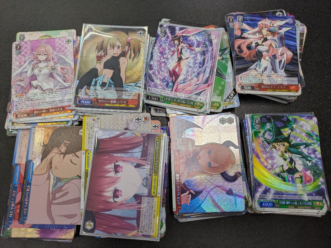 ヴァイスシュヴァルツ　sr rrr サイン　まとめ売り　ホイル250枚以上