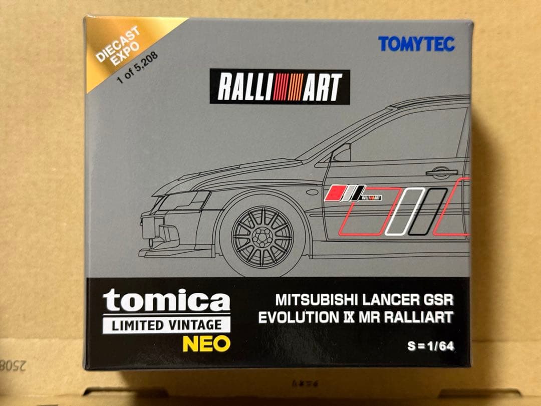トミカ　リミテッド　ヴィンテージ　三菱　ランサー　GSR エキスポ 海外限定