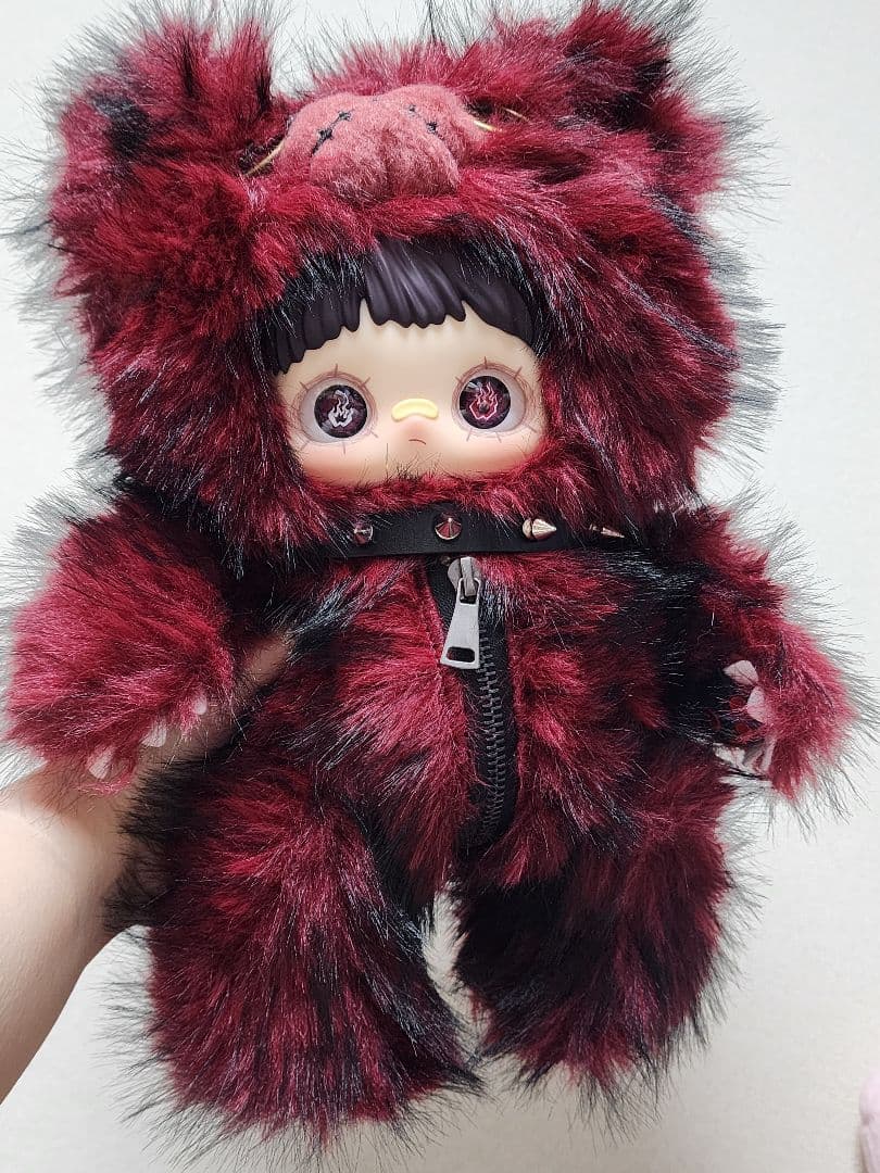 新作☆ Maymei メイメイ LEVEL 400 ぬいぐるみ リュック 赤 熊 - メルカリ