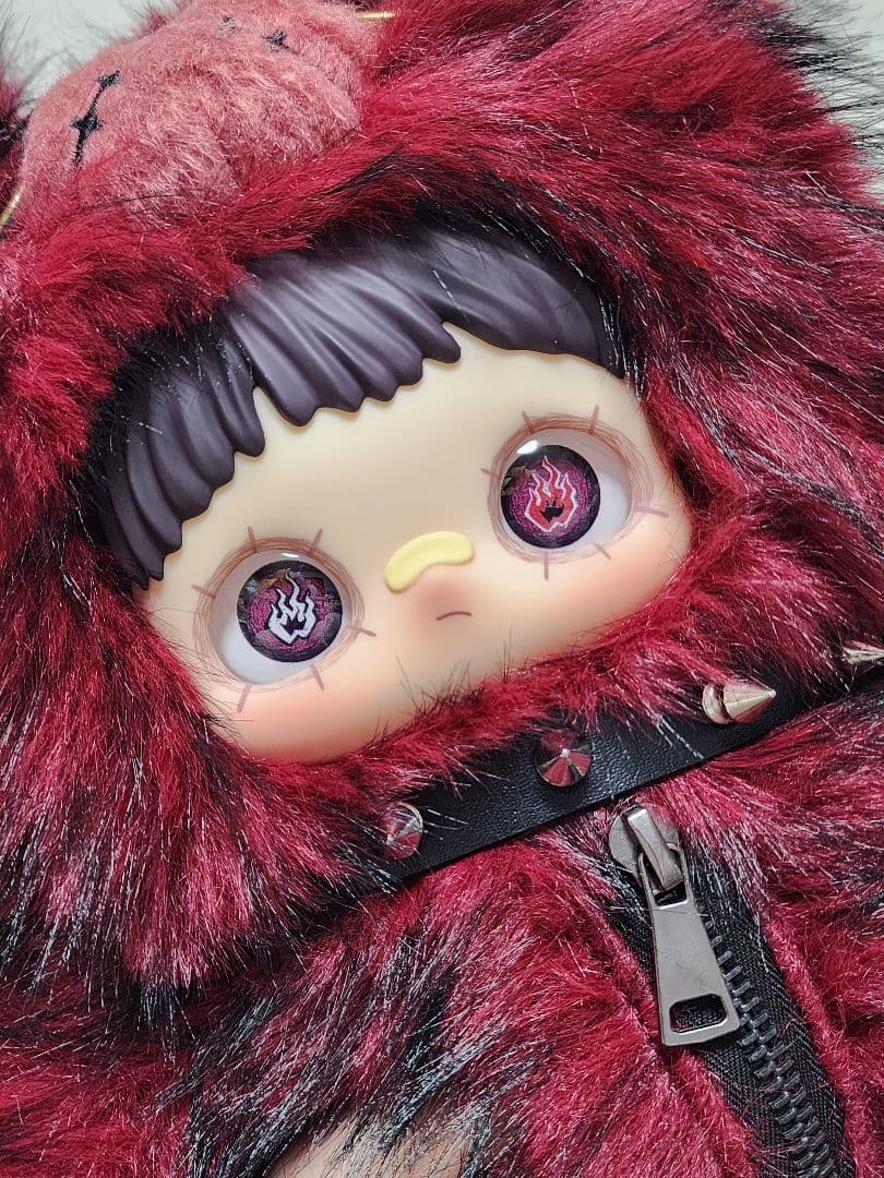 新作☆ Maymei メイメイ LEVEL 400 ぬいぐるみ リュック 赤 熊 - メルカリ