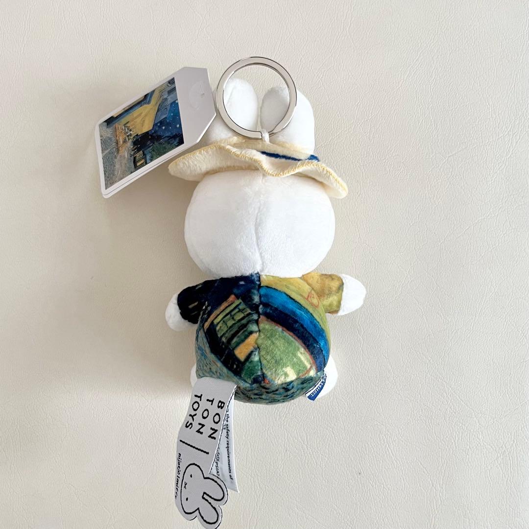 ゴッホ展 限定 夜のカフェテラス ミッフィーキーホルダー 小 神戸