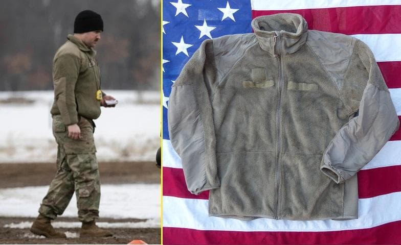 米軍実物　ポーラテックフリースジャケット　L-L　GEN3 ECWCS　127