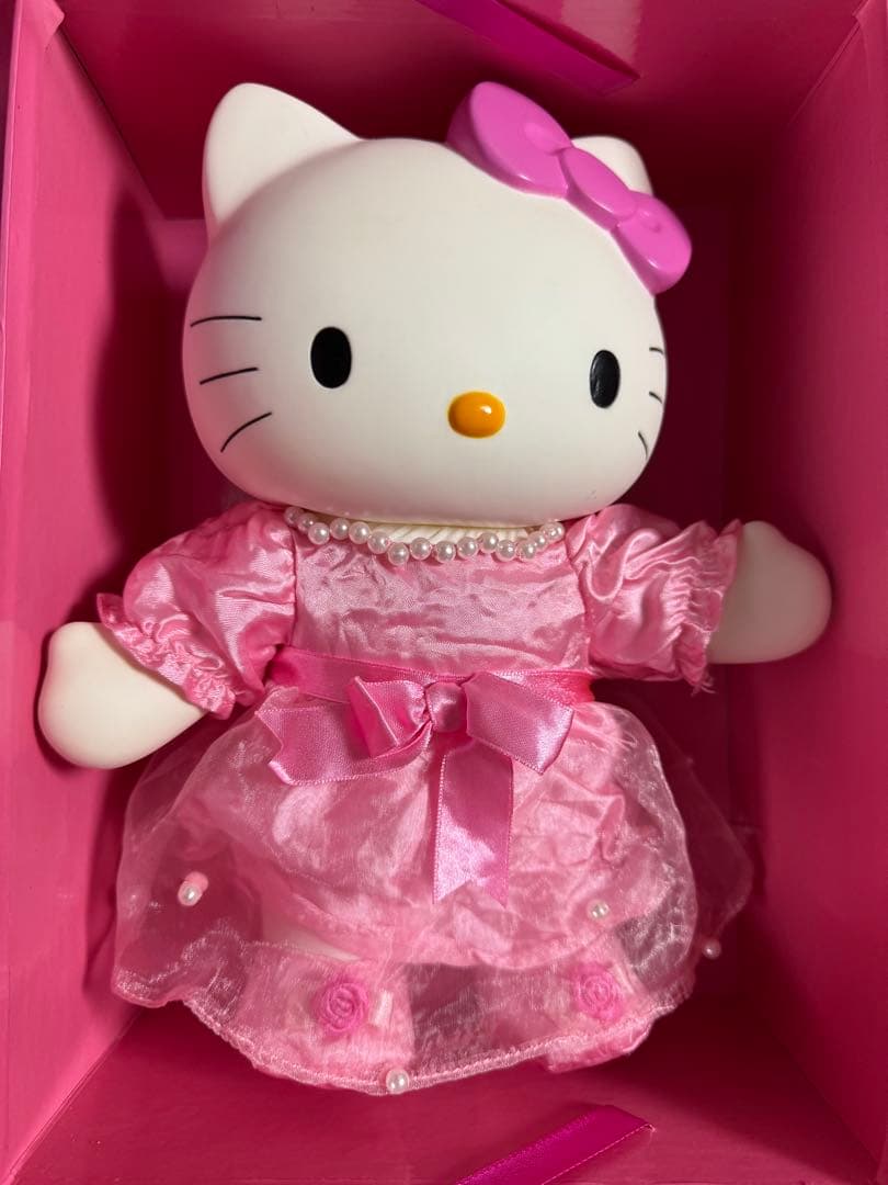 超激レア レトロ キティ 着せ替え フィギュア 大 1998年 サンリオ