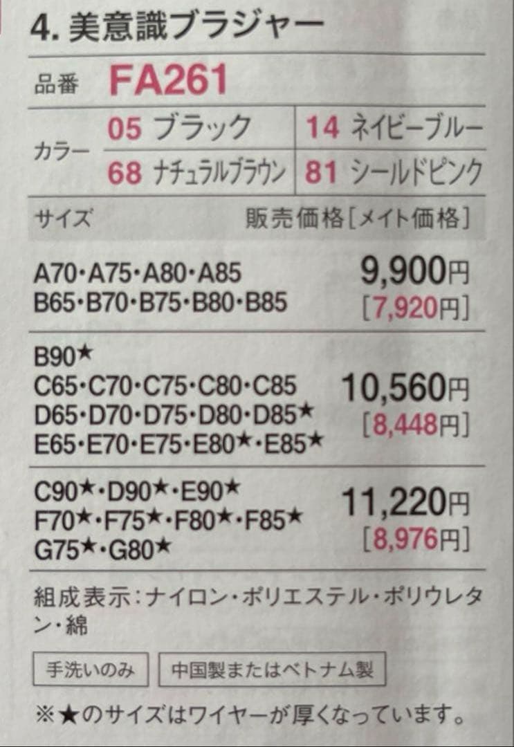 まるまる様専用 パレッティブラF80(ノンレースタイプ)＆美意識ブラF80