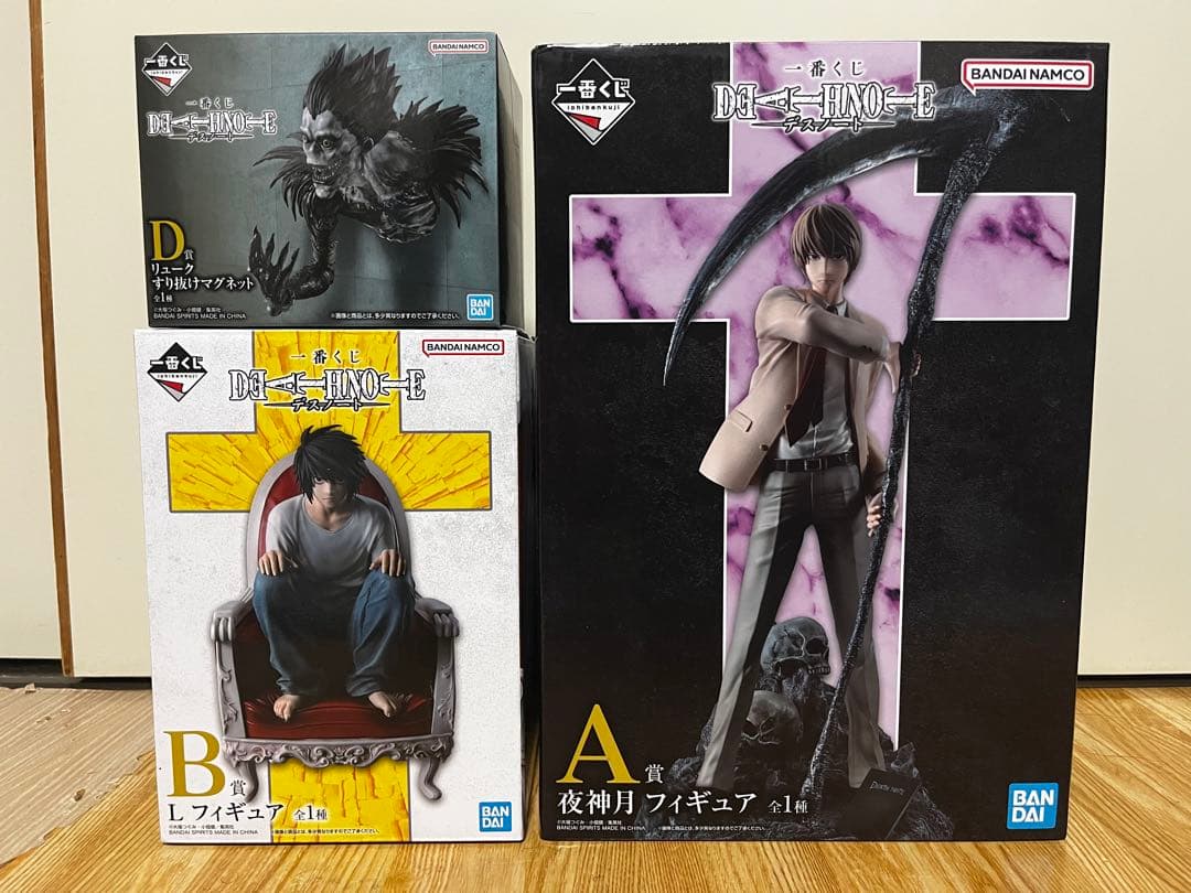 y*u様 【新品未開封】デスノート一番くじA賞、B賞、D賞セット