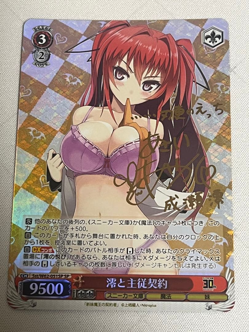 専用　ws ヴァイスシュヴァルツ　澪と主従契約　金色の闇