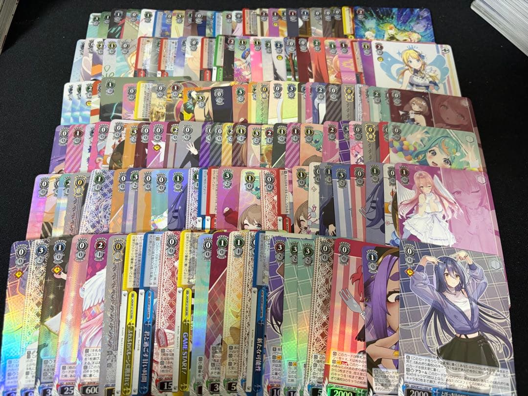 ヴァイスシュヴァルツ ホイル まとめ売り 2000枚 - メルカリ