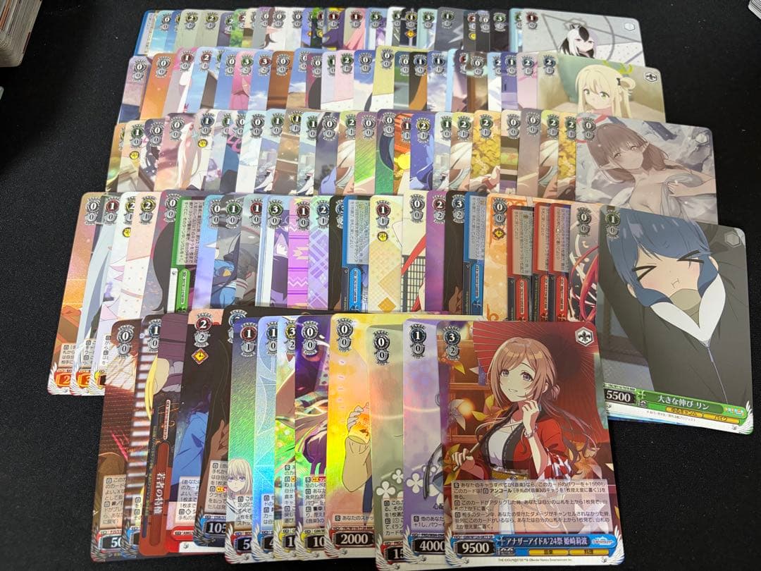 ヴァイスシュヴァルツ ホイル まとめ売り 2000枚 - メルカリ