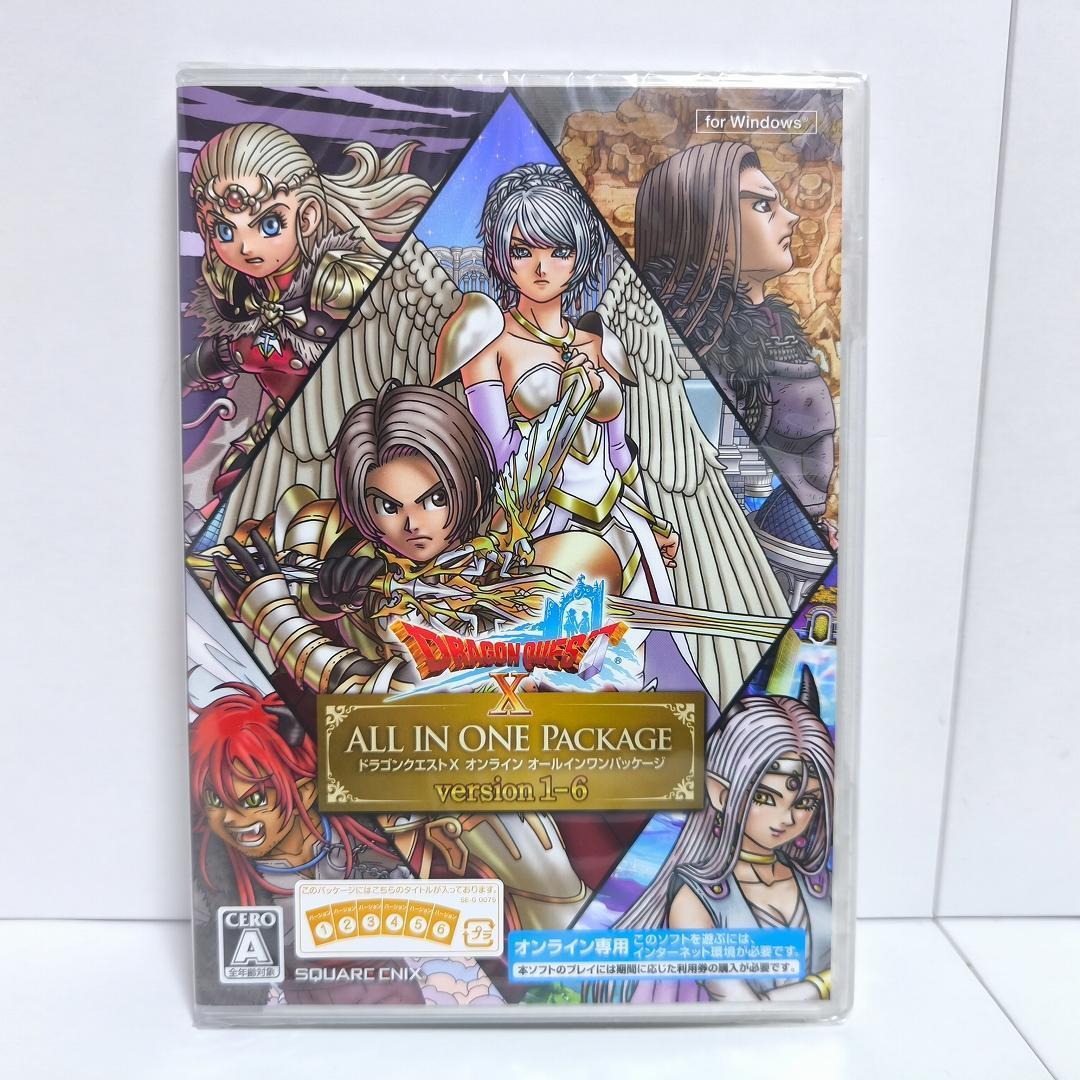 新品同様 PC版 ドラクエ10 オールインワンパッケージ レジコなし