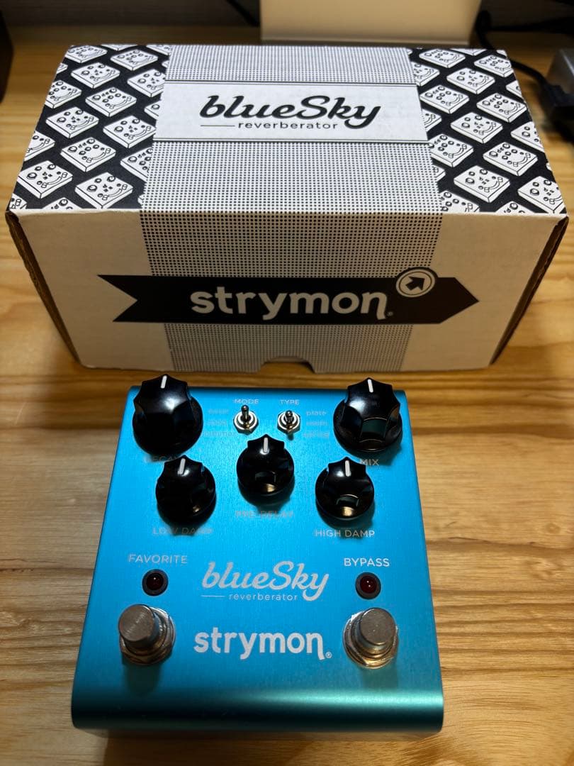 Strymon blueSky リバーブエフェクター