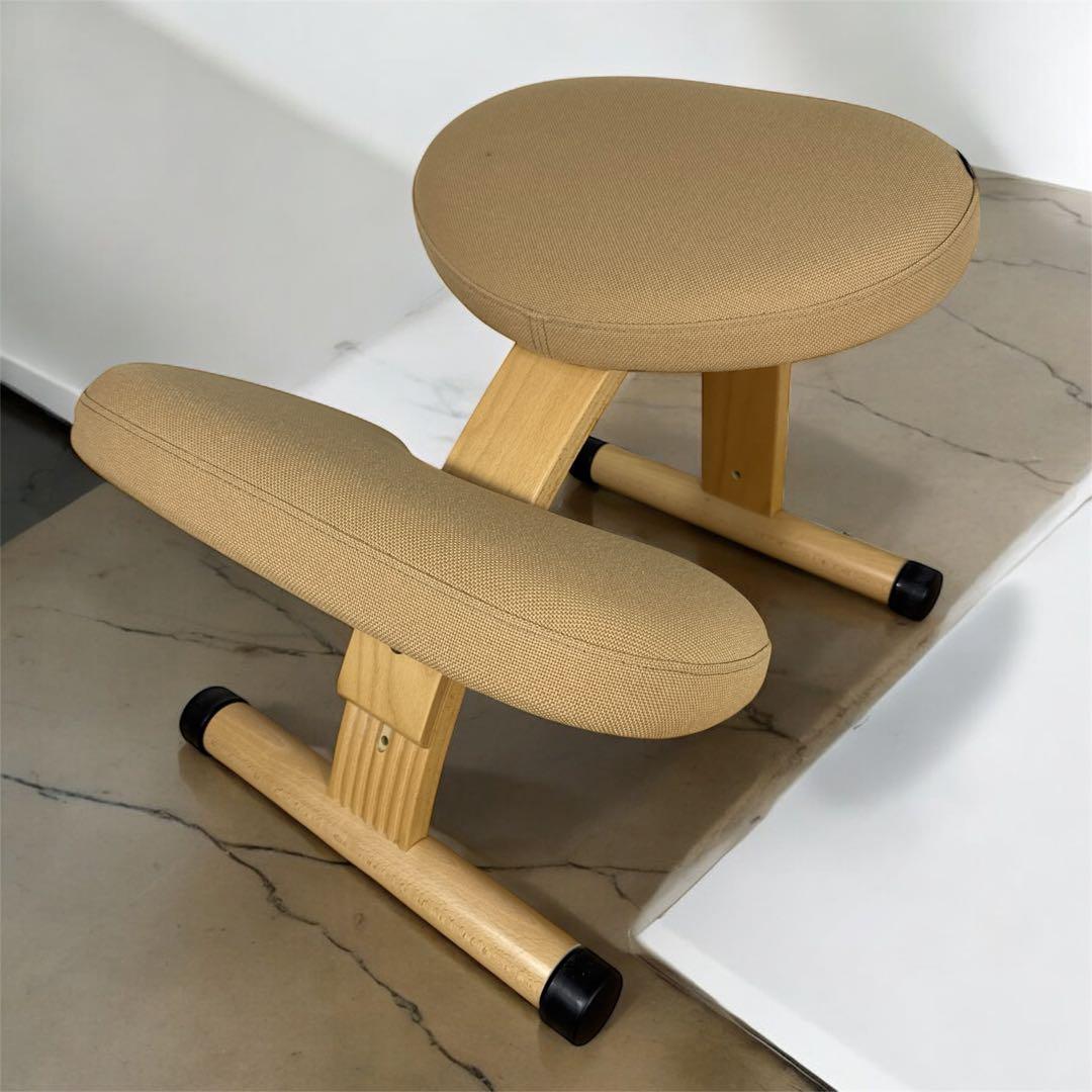 Balans Easy バランスチェア サカモトハウス　ベージュ色 付属品多数