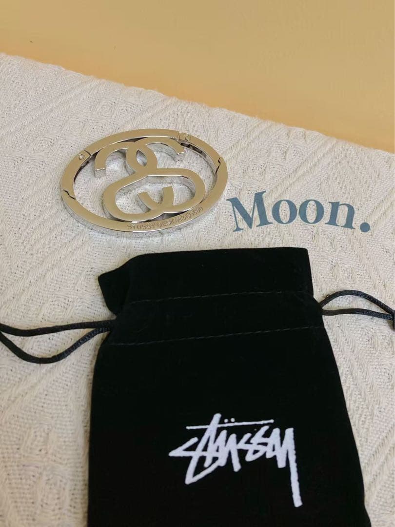 Stussy SS LINK カラビナ シルバー 新品未使用