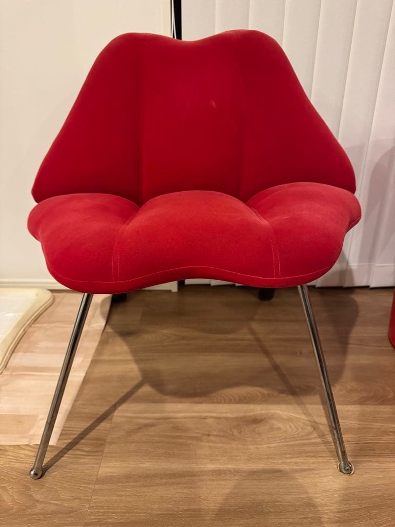 希少リップ型のビンテージチェア　唇　椅子