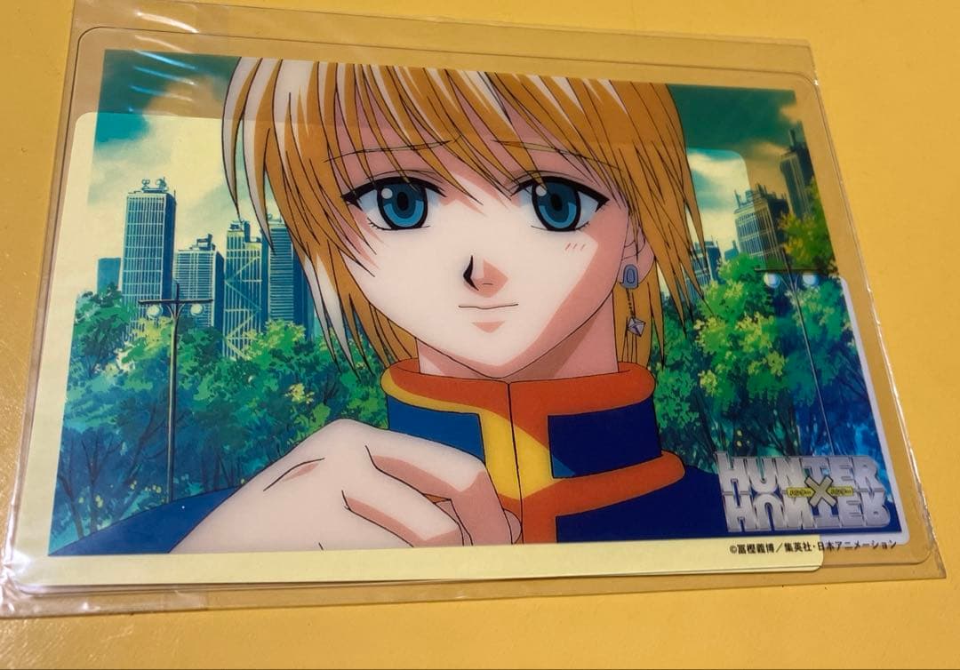 HUNTER × HUNTER クラピカ クリアポストカード　旧アニメ版