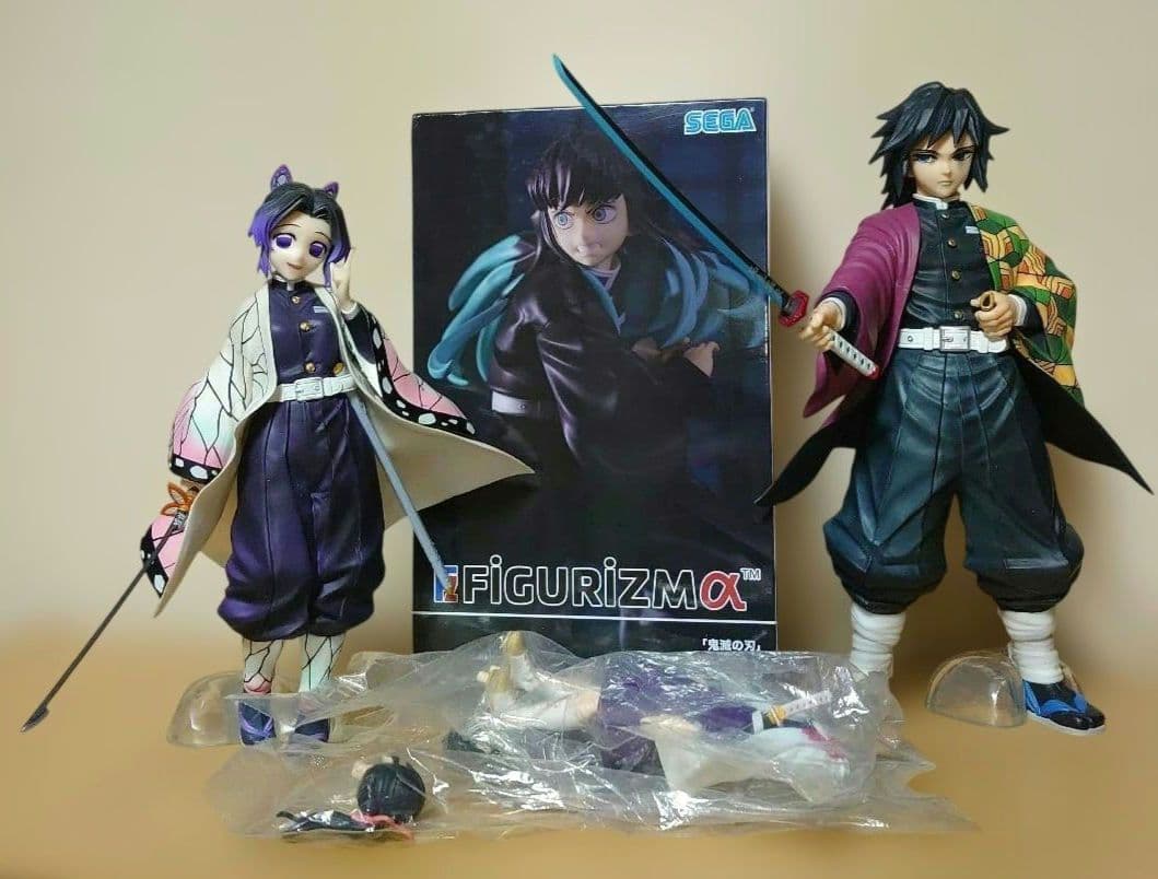 一番くじ 鬼滅の刃 C賞 胡蝶しのぶ 冨岡義勇 時透無一郎 カナヲ フィギュア