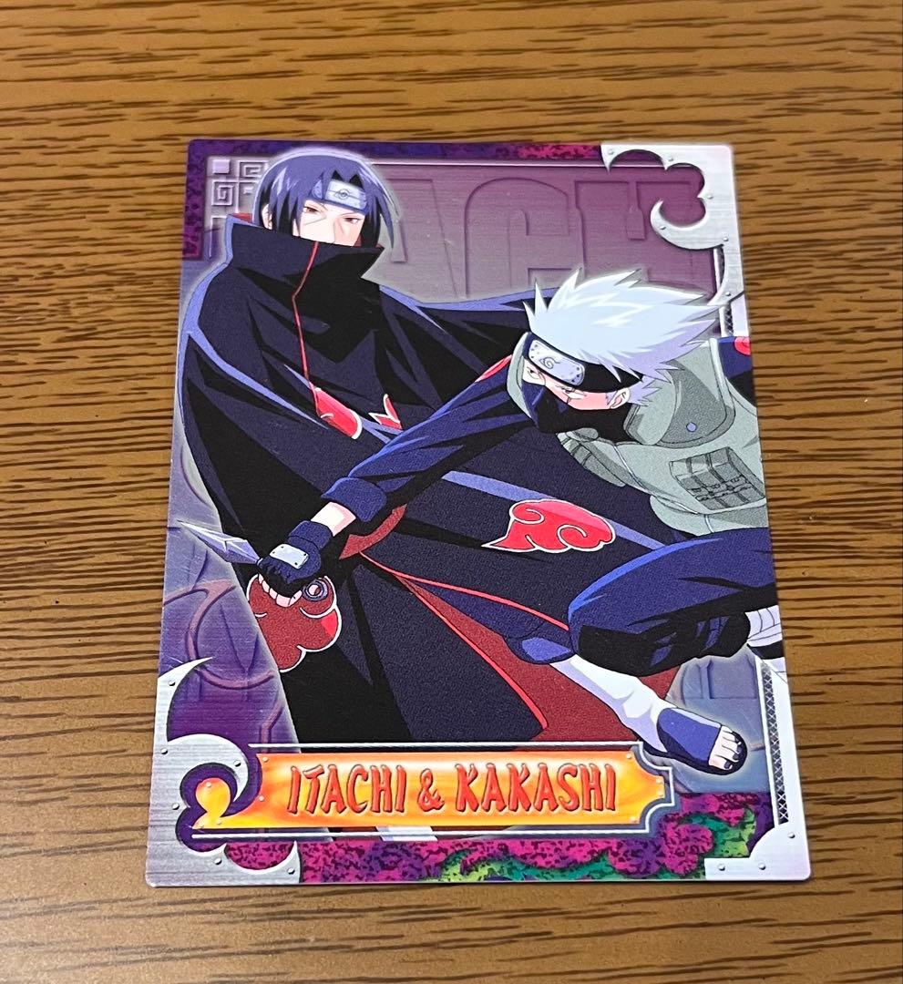 NARUTO カード ナルト ブロマイド はたけカカシ うちはイタチ - メルカリ