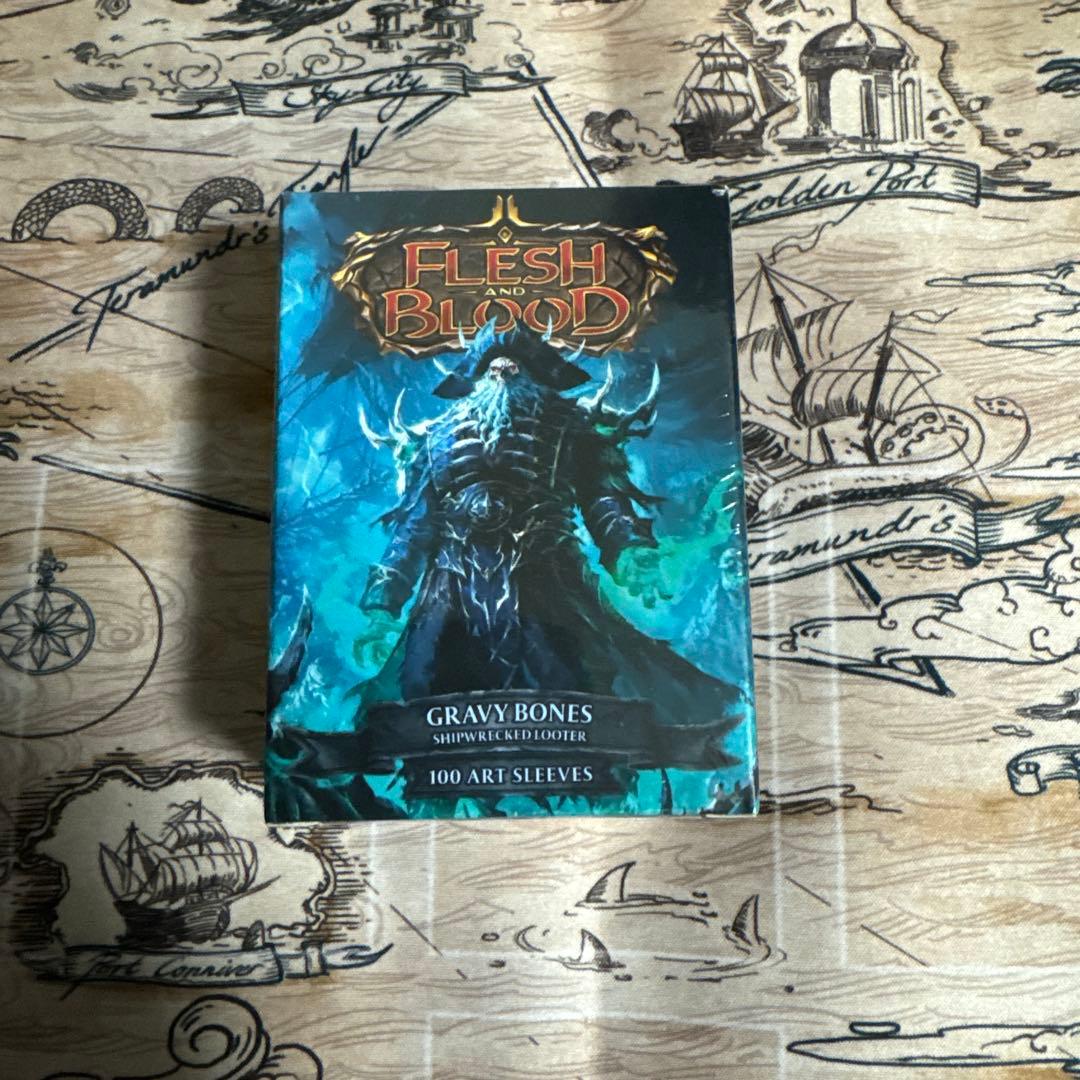 Flesh and Blood Gravy Bones アートスリーブ　100枚 Gravy Bones, Shipwrecked Looter | Flesh and Blood FAB Cards