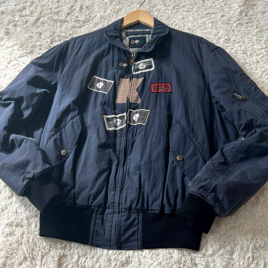 カールヘルム MA-1 中綿 ブルゾン スウィングトップ ドリズラー